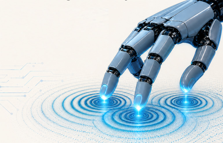 Ultrasound offers a scalable path to tactile intelligence for physical AI